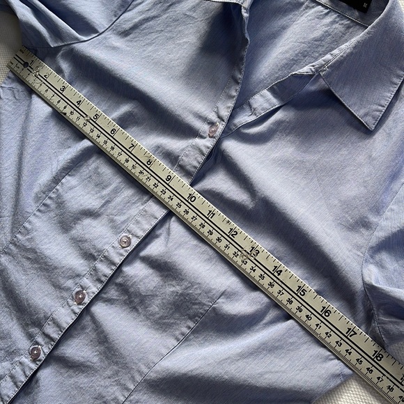 ALLEN SOLLY Cotton Fitted Shirt (M) - Picture 11 of 16